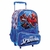Wabro Mochila Con Carro Marvel Spiderman 16 Pulgadas