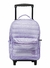 LSyD Mochila Con Carro Influencer Puffer Brillante - 44 Cm X 33 Cm X 16 Cm