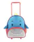 LSyD Mochila Con Carro Jardin Animal - Tiburon - 32 Cm X 26 Cm X 14 Cm
