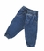 Pantalon Jeans con Cintura y Puño Elastizado - 0-6
