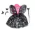 Conjunto Set De Halloween - Alas + Tutu + Vincha + Varita - Disfraz