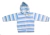 Campera Polar Rayada Con Capucha - 1 BB - 5 BB