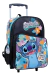 Wabro Mochila Con Carro Stitch - 16 Pulgadas