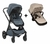 Nuna Demi Grow + Asiento Extra - Cochecito Doble Gemelar Mellizos - comprar online