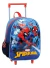 Wabro Mochila Con Carro Spiderman - 12 Pulgadas