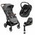 Maxi Cosi Soho Cochecito Ultracompacto Plegado Automatico + Huevito Coral 360 + Base FamilyFix 360 Isofix + Conectores