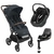 Maxi Cosi Soho Cochecito Ultracompacto Plegado Automatico + Huevito Coral 360 + Base FamilyFix 360 Isofix + Conectores - comprar online