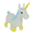 Unicornio Saltarin Inflable Transparente Con Estrellitas
