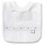 Babero Pique Con Pasacinta Broderie Velcro