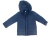 Campera Colegial Azul Marino Capucha Desmontable Interior en Tafeta - 10-16