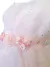 Vestido Bautismo Sin Mangas Tul Con Flores Rosas - 2 al 3 - comprar online