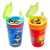 Imagen de Nuby Vaso Portacereales - Snack N' Sip 270ml - Puedes comer y tomar del mismo recipiente - 12m+