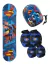 Skate DC Superman Con Kit De Proteccion - Rodilleras, Coderas, Casco Y Bolso Para Transportar - 70 Cm x 20 Cm - comprar online
