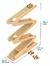 Rampa de Autos + 3 Autitos - En Madera MDF - Montessori - comprar online