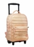 LSyD Mochila Con Carro Influencer Puffer Brillante - 44 Cm X 33 Cm X 16 Cm - tienda online