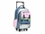 Chimola Mochila Con Carro Colorblock Blue - 18 Pulgadas - Ancho: 32.5cm Alto: 45.6cm Profundidad: 20cm