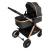 Romanzo Cochecito Infantil 3 en 1 Travel System Con Huevito Y Base Isofix moises - comprar online
