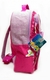 PRECIO PROMO - OUTLET POR TENER MANCHITAS EN CAMPANITA - Mochila espalda Disney Fairies - Campanita - 2 bolsillos vinilicos - 39 cm