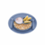 Ezpz Plato De Silicona Con Divisiones + Tenedor + Cuchara - Mini Feeding Set - 12M+
