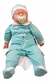Bebe Bebote Cuerpo Soft - Con Mantita Y Gorro - SIN CHUPETE - 55 Cm en internet