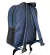 Mochila Espalda jardin Azul Marino Lisa - 33 cm. x 10 cm. x 26 cm. en internet