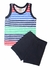 Conjunto Remera Musculosa + Short Varon - 1 al 5 - Children's: Bebes y Niños