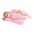 Bebe Bebote Cuerpo Soft - Con Mantita Y Gorro - SIN CHUPETE - 55 Cm - Children's: Bebes y Niños