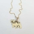 Colar Pet Pug Cravejado em Zircônia - Banho em Ouro 18k - comprar online