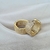 Brinco Argola Cravejado com zirconia - comprar online