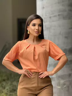 Blusa Manga Curta 1802 FDG CL03