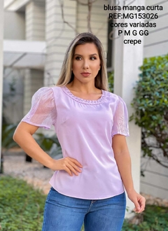 Blusa Manga Curta 1530 CL 09 FDG