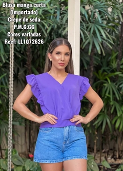 Blusa Manga Curta 10726 CL 09