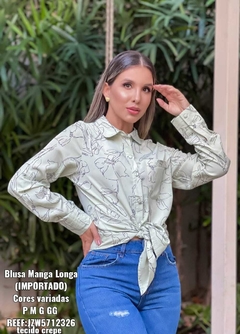 Blusa Manga Longa 57123 FDG CL