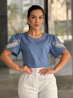 Blusa Manga Curta 8256 FDG CL03 - comprar online