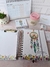 Agenda 2025 espiral completa Floral Aquarela cute - loja online