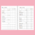 Imagem do Planner para todas as areas da vida PlannejArt Flores Pattern