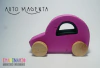 AUTO DE MADERA Grande en color