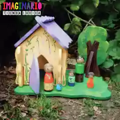 CASITA FAMILIAR SIMPLE- KUÑUL en internet
