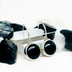 Aros obsidiana - tienda online