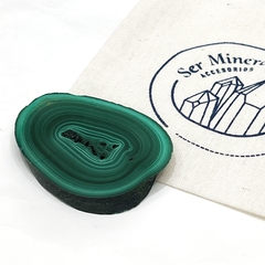 Estalactita de MALAQUITA - Ser Mineral Accesorios 