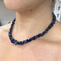 Imagen de Collar de escallas Lapislazuli