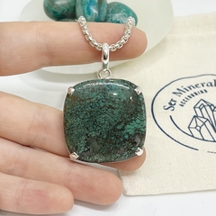 Dije Turquesa Tibetana - Ser Mineral Accesorios 