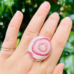 Anillo estalactita de rodocrosita - comprar online