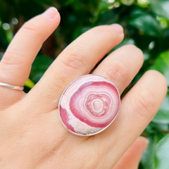 Anillo estalactita de rodocrosita