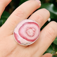 Anillo estalactita de rodocrosita - tienda online