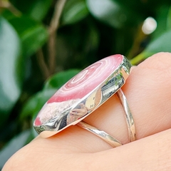 Anillo estalactita de rodocrosita - Ser Mineral Accesorios 