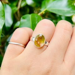 Anillo turmalina sandia facetada en internet