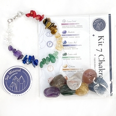 Pulsera 7 chakras + kit rolado 7 chakras