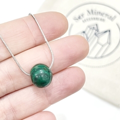 Collar de malaquita