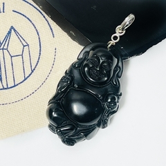 BUDA obsidiana negra grande
